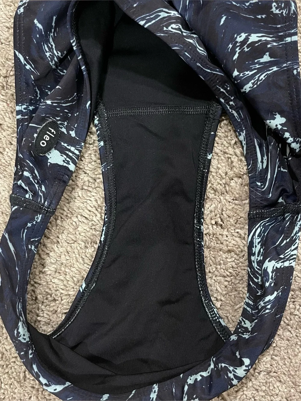 Fleo Black Marble Bikini